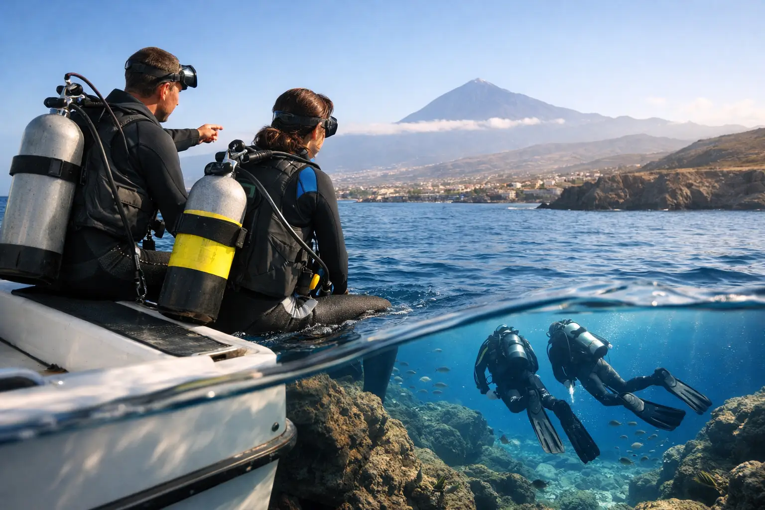 Guided Dives in Tenerife for a Better Dive Day