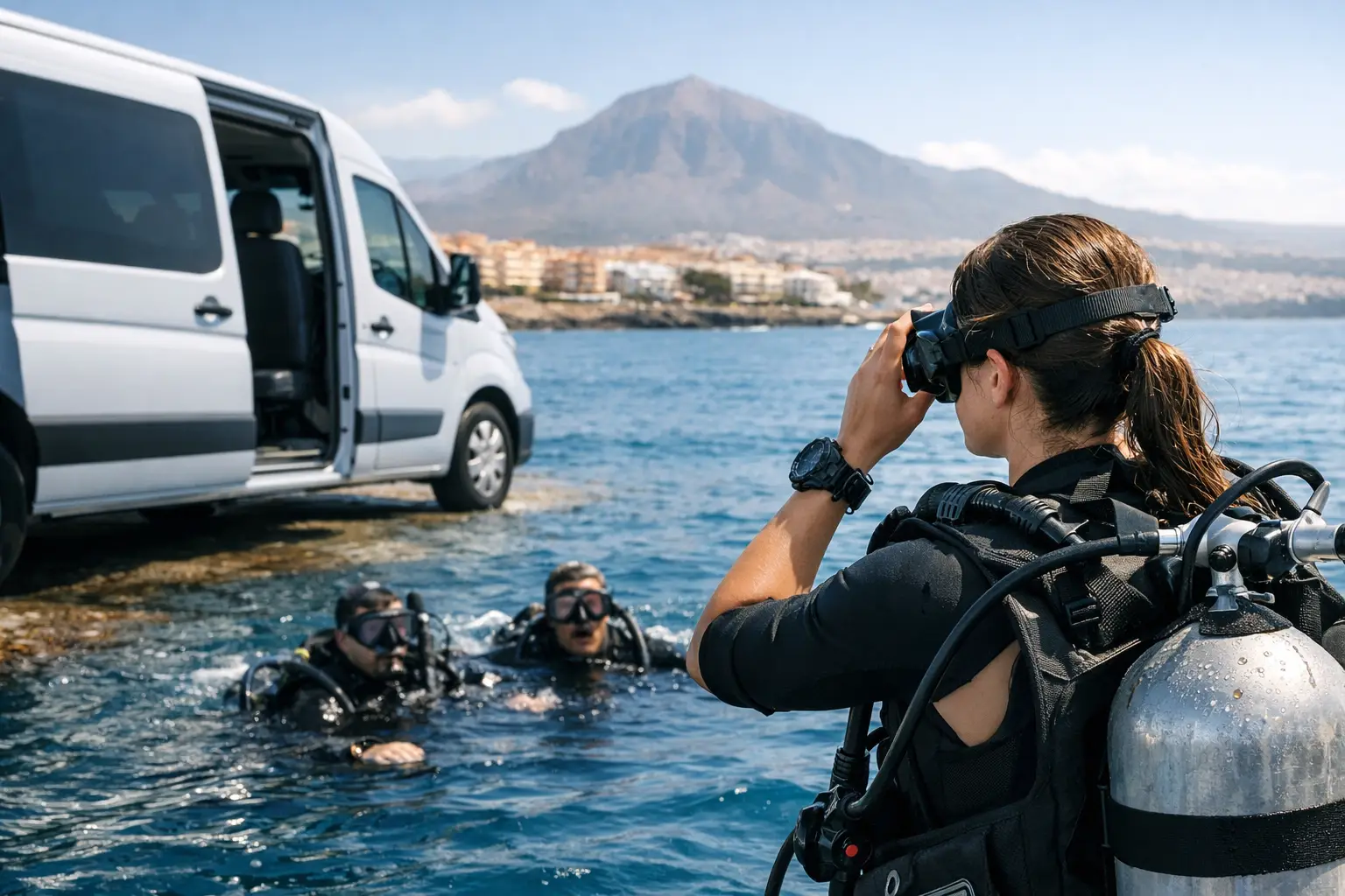 Scuba Diving with Hotel Pick Up Tenerife