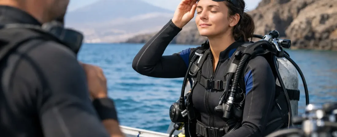 How to Feel Calm Before Your First Scuba Dive