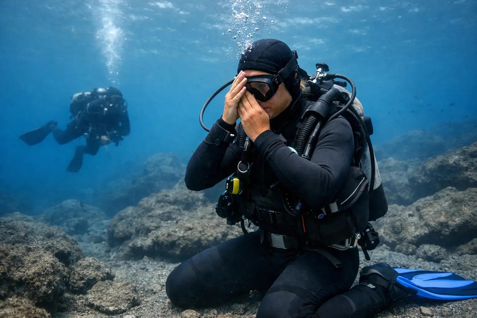 How to Overcome Diving Nerves Calmly
