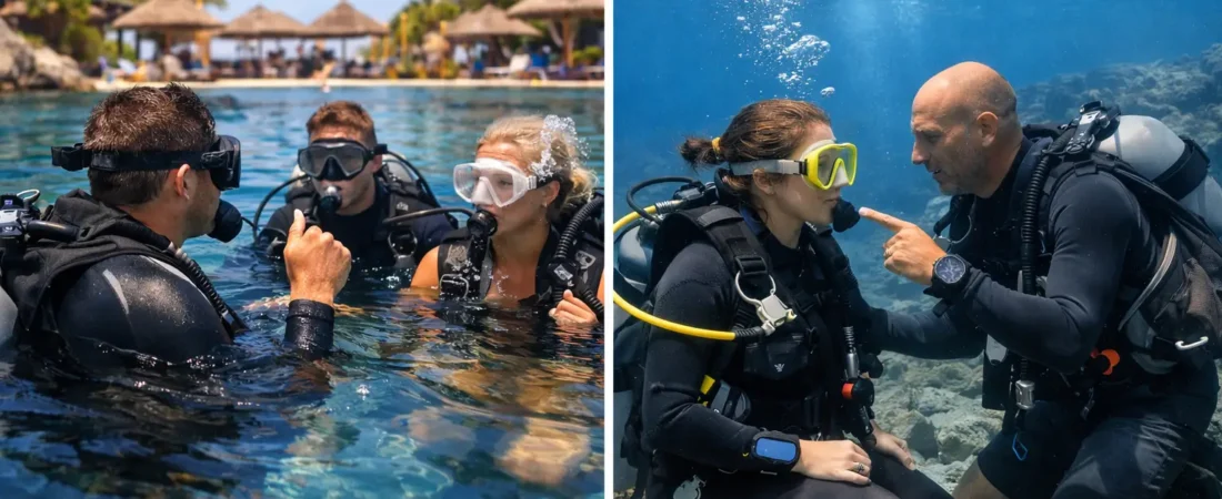 Resort Diving Versus Private Tuition Compared