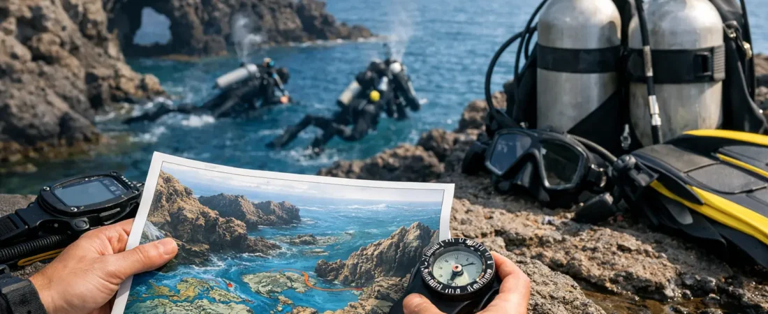 Volcanic Dive Planning for Tenerife Waters